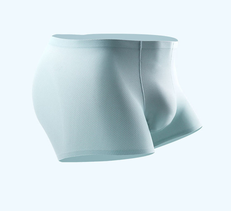 Men's Ice Silk Underwear Breathable Thin Four-corner Summer Shorts