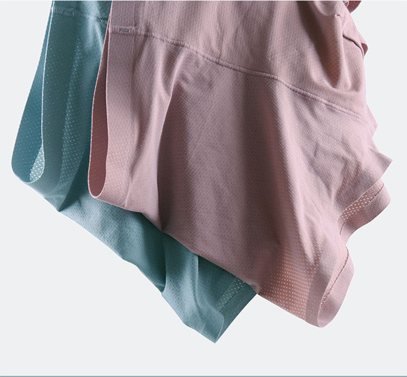 Men's Ice Silk Underwear Breathable Thin Four-corner Summer Shorts