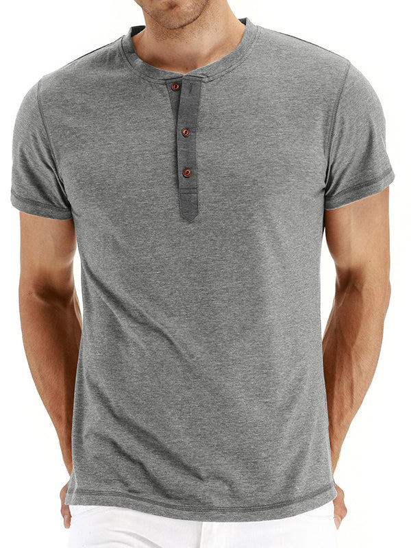 Men's short-sleeved round neck t-shirt
