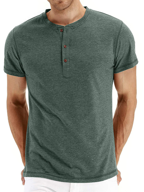 Men's short-sleeved round neck t-shirt