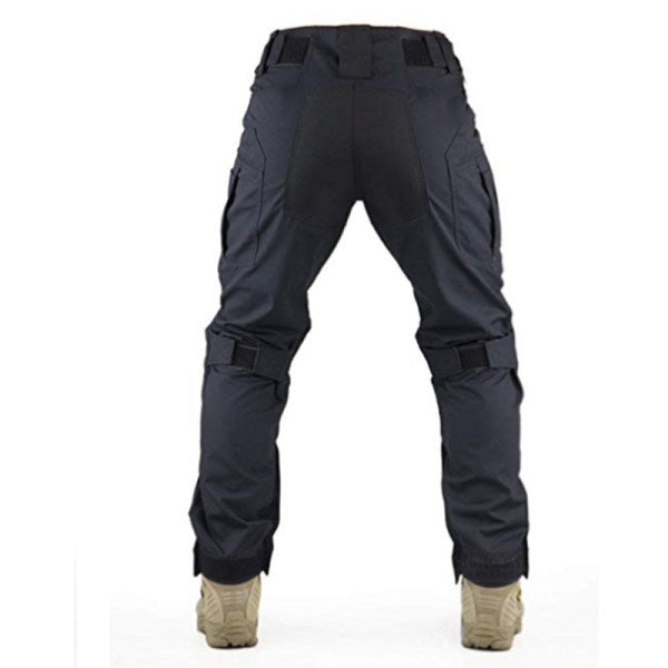 Mens Casual Large Pocket Trousers