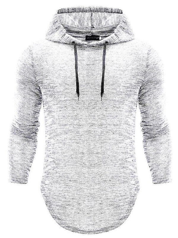 Long-sleeved hooded sweater