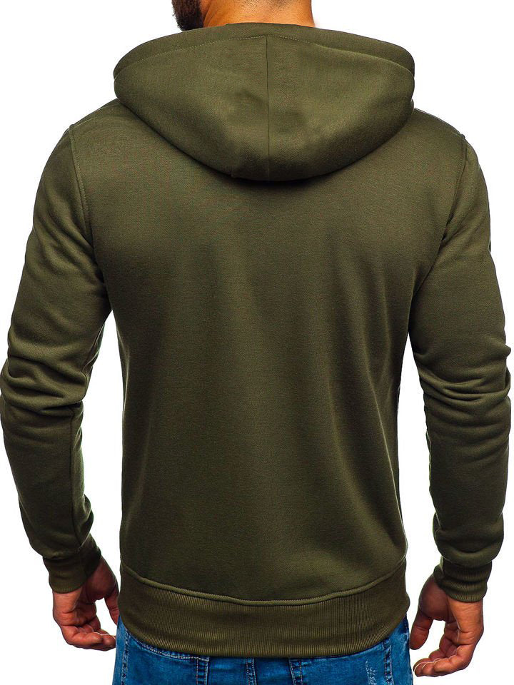 Men's Long Sleeves Solid Casual Hoodie Sweatshirts