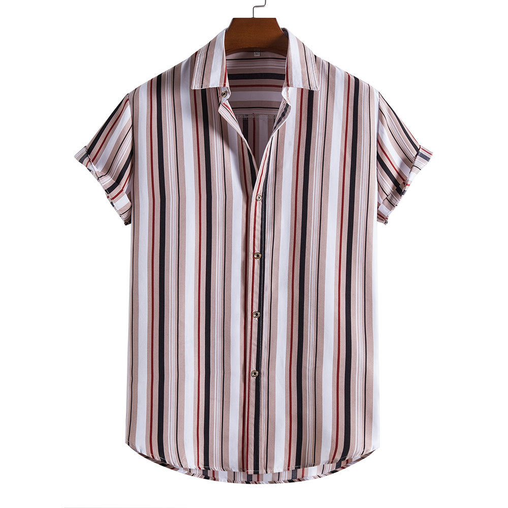 Men's printed casual shirt