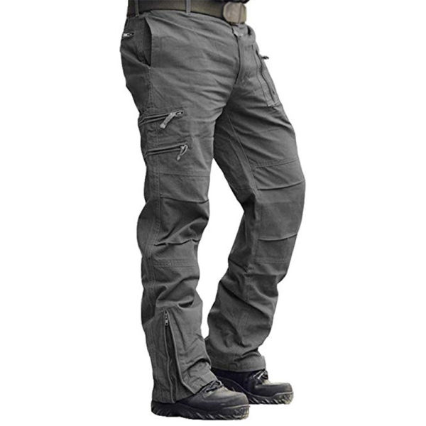 Men's Casual Large Pocket Pants