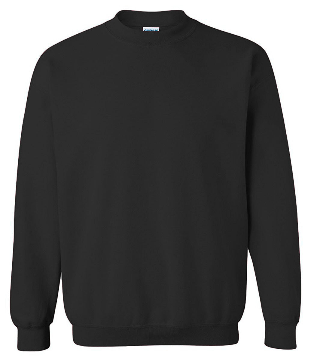 Men's Heavy Cotton Long Sleeve T-Shirt Athletic Crew Top