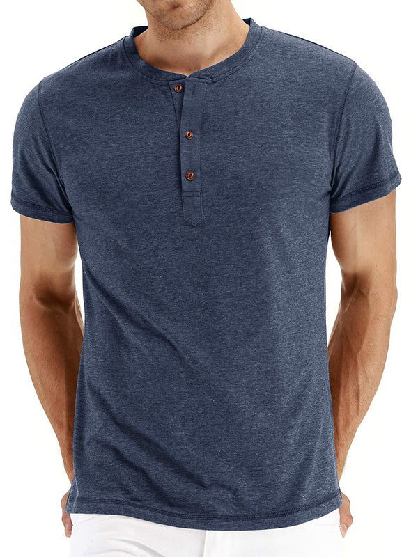 Men's short-sleeved round neck t-shirt