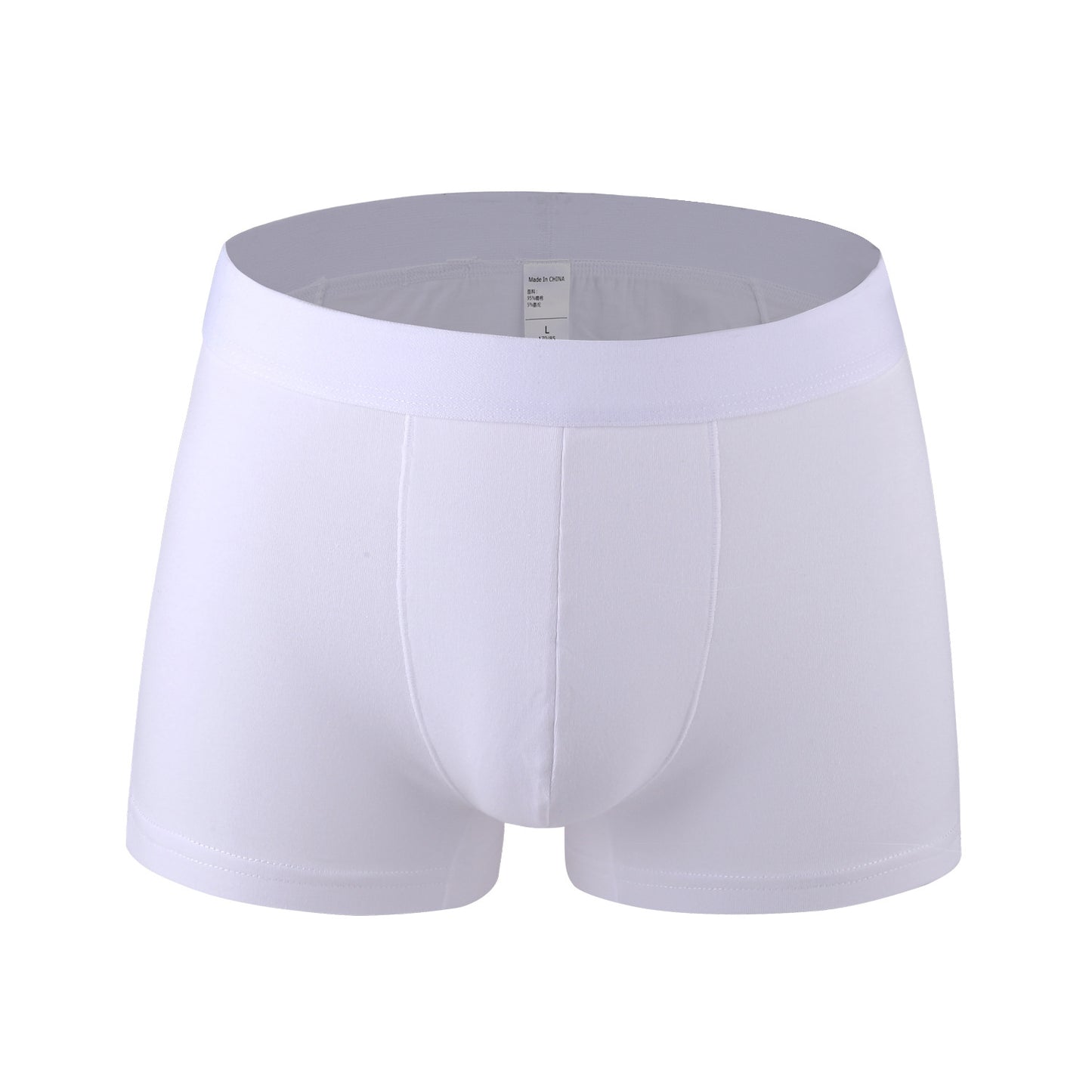 Pure Color Simple Men's Underwear Cotton Men's Boxer Briefs