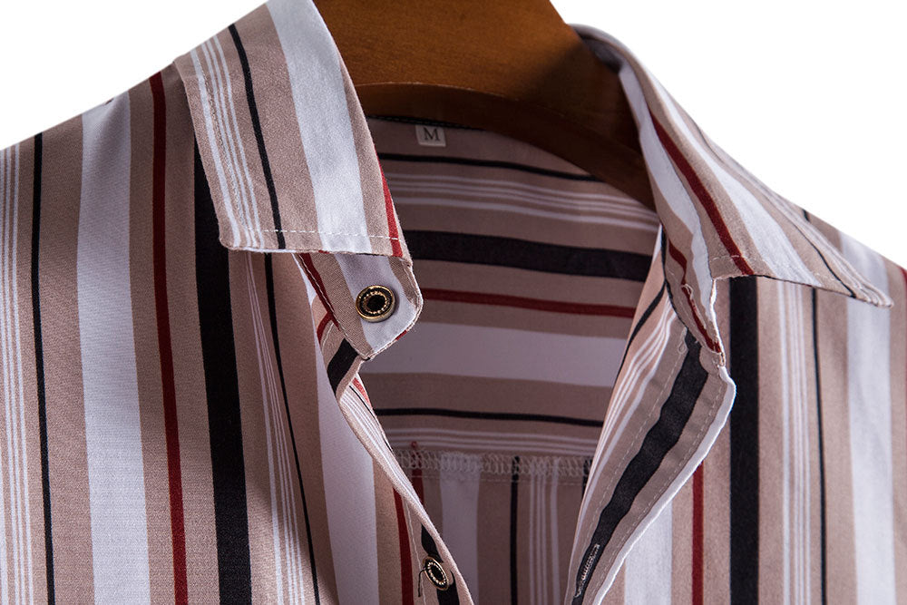 Men's printed casual shirt