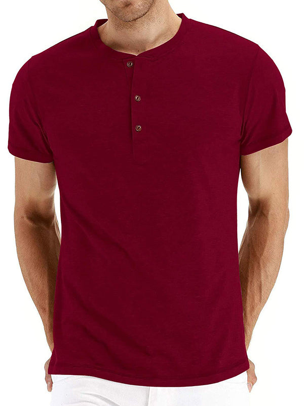 Men's short-sleeved round neck t-shirt