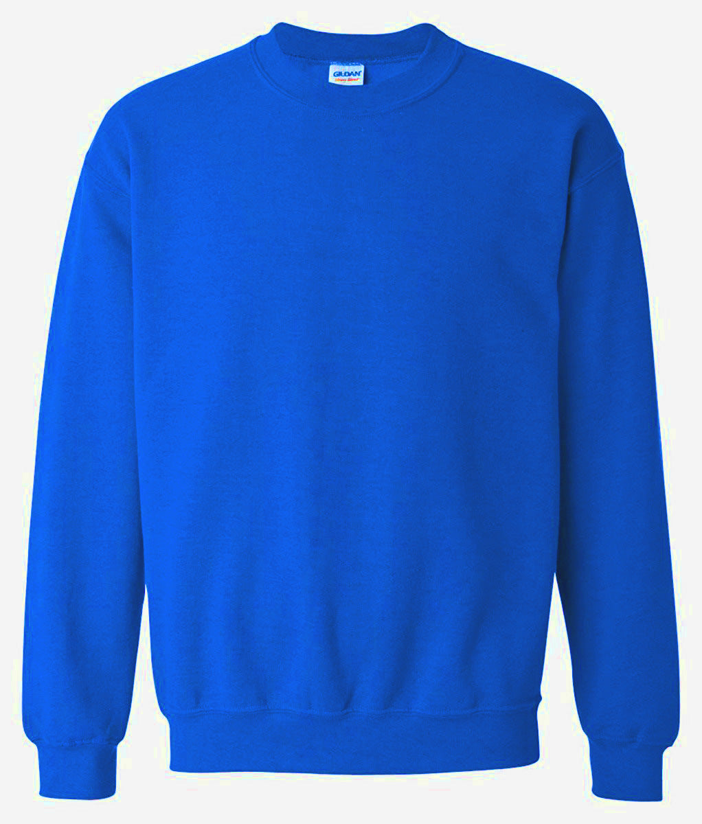 Men's Heavy Cotton Long Sleeve T-Shirt Athletic Crew Top