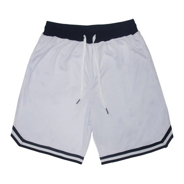 Men's fitness mesh breathable sports shorts