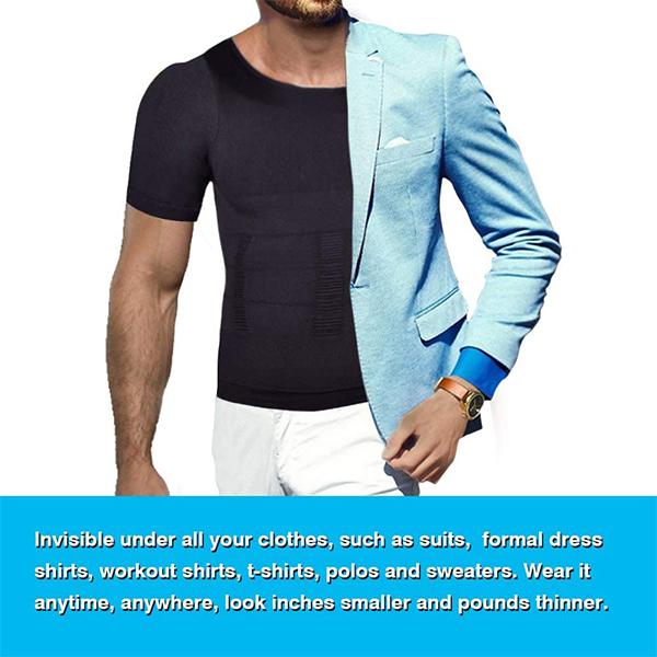 2021 MEN'S SHAPER SLIMMING COMPRESSION T-SHIRT