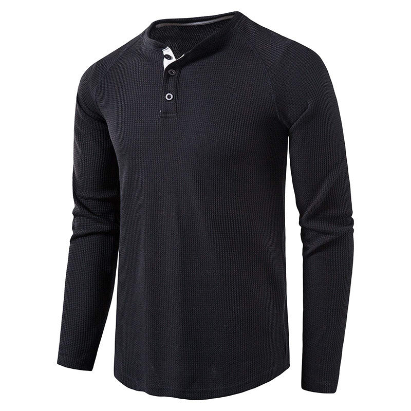 Men's Loose Long-Sleeve Premium Casual T-Shirt Comfortable