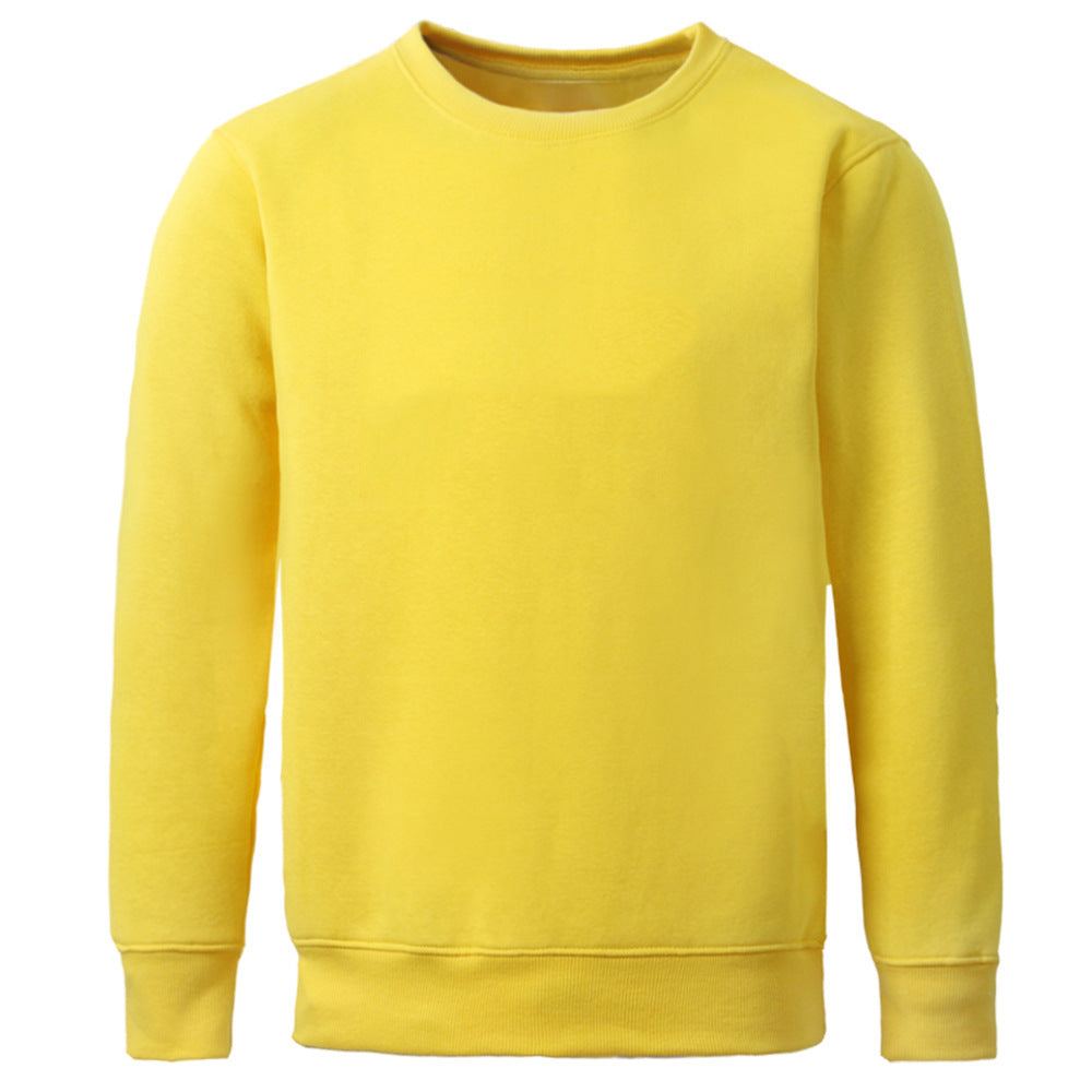 Men's Heavy Cotton Long Sleeve T-Shirt Athletic Crew Top