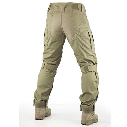 Mens Casual Large Pocket Trousers