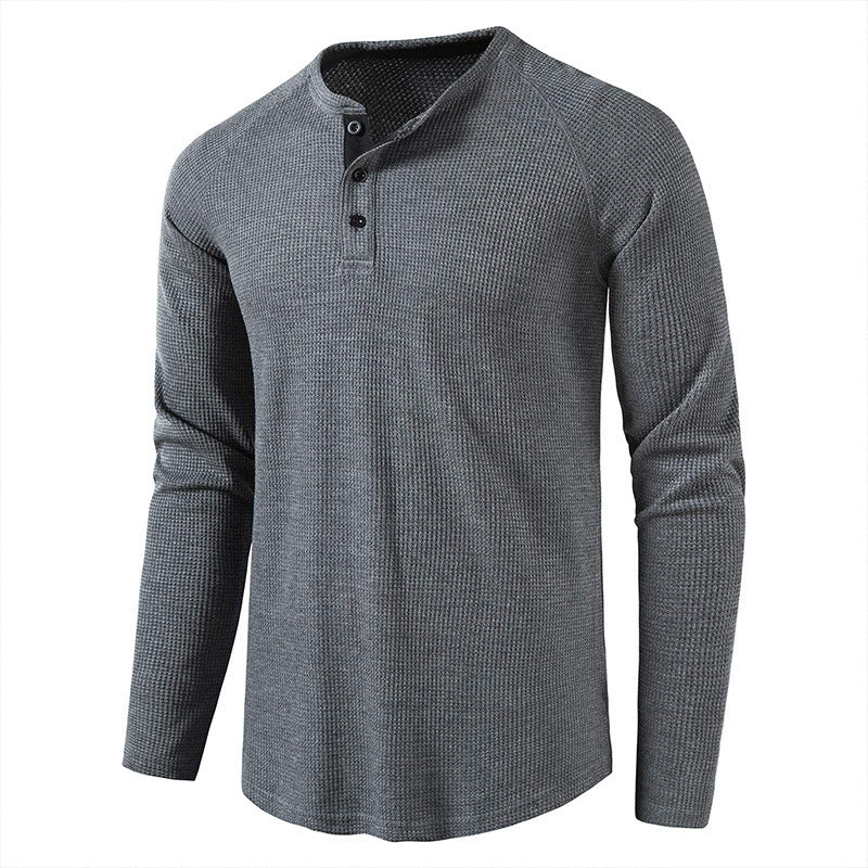 Men's Loose Long-Sleeve Premium Casual T-Shirt Comfortable