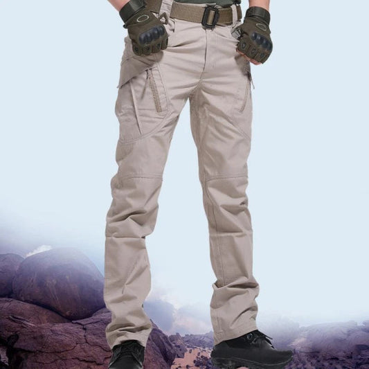 Men's Fashion Metal Zipper Outdoor Special Forces Combat Trousers