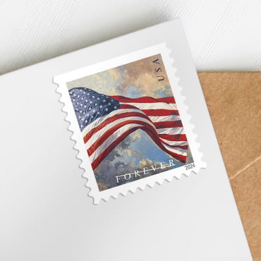 🇺🇸✨ Limited Stock! Flag Stamps + Envelopes Set ✉️ Perfect for Small Biz & Weddings → Shop Now