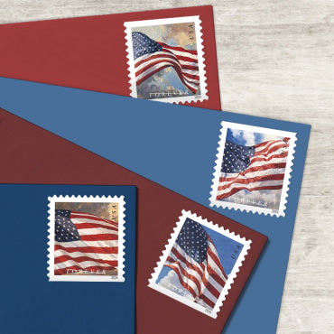 🇺🇸✨ Limited Stock! Flag Stamps + Envelopes Set ✉️ Perfect for Small Biz & Weddings → Shop Now
