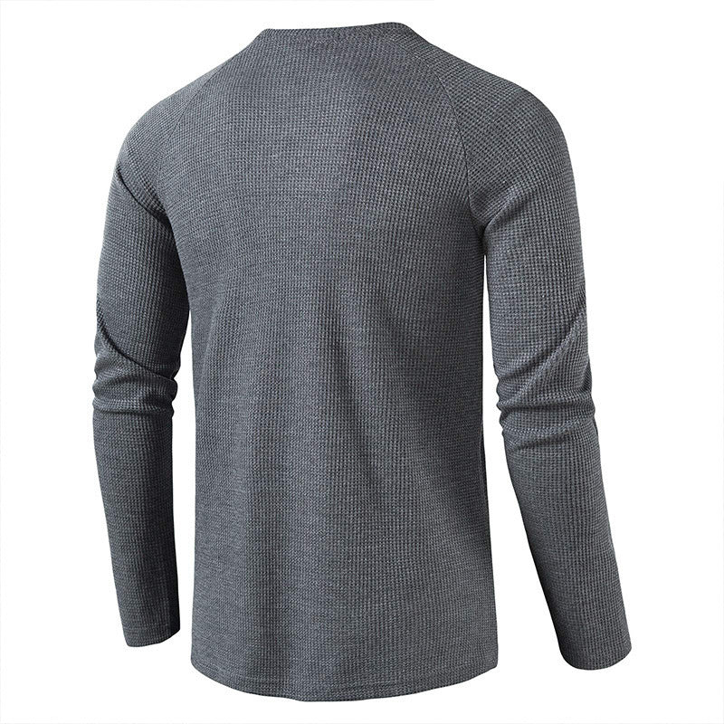 Men's Loose Long-Sleeve Premium Casual T-Shirt Comfortable