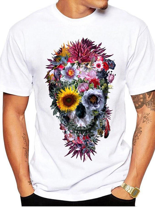 Men's Casual round neck Shirts