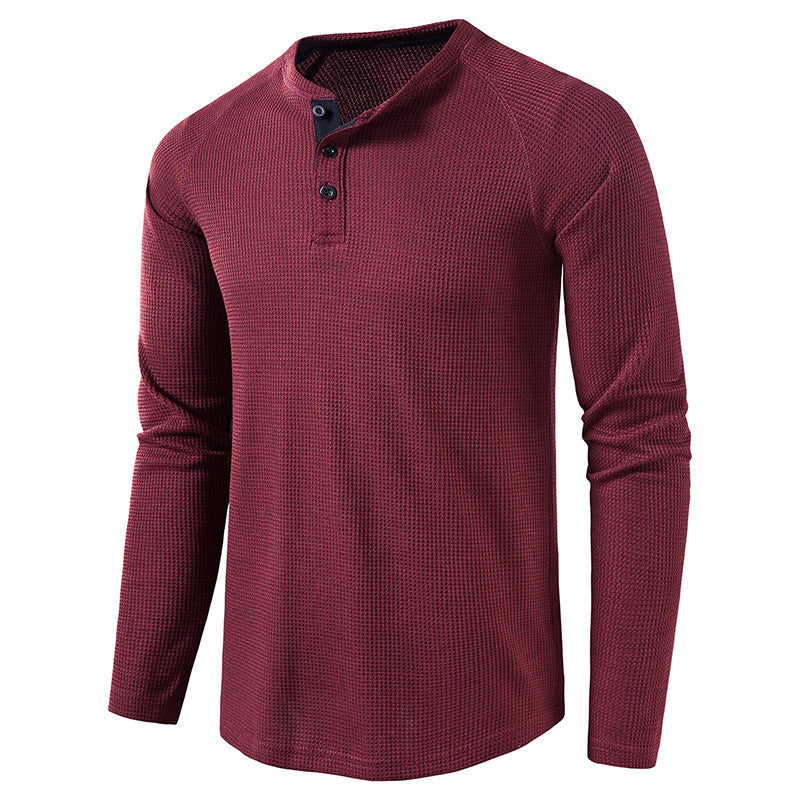 Men's Loose Long-Sleeve Premium Casual T-Shirt Comfortable