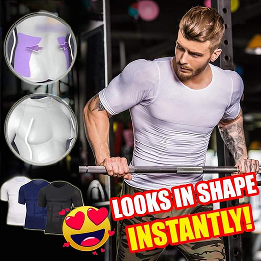 2021 MEN'S SHAPER SLIMMING COMPRESSION T-SHIRT